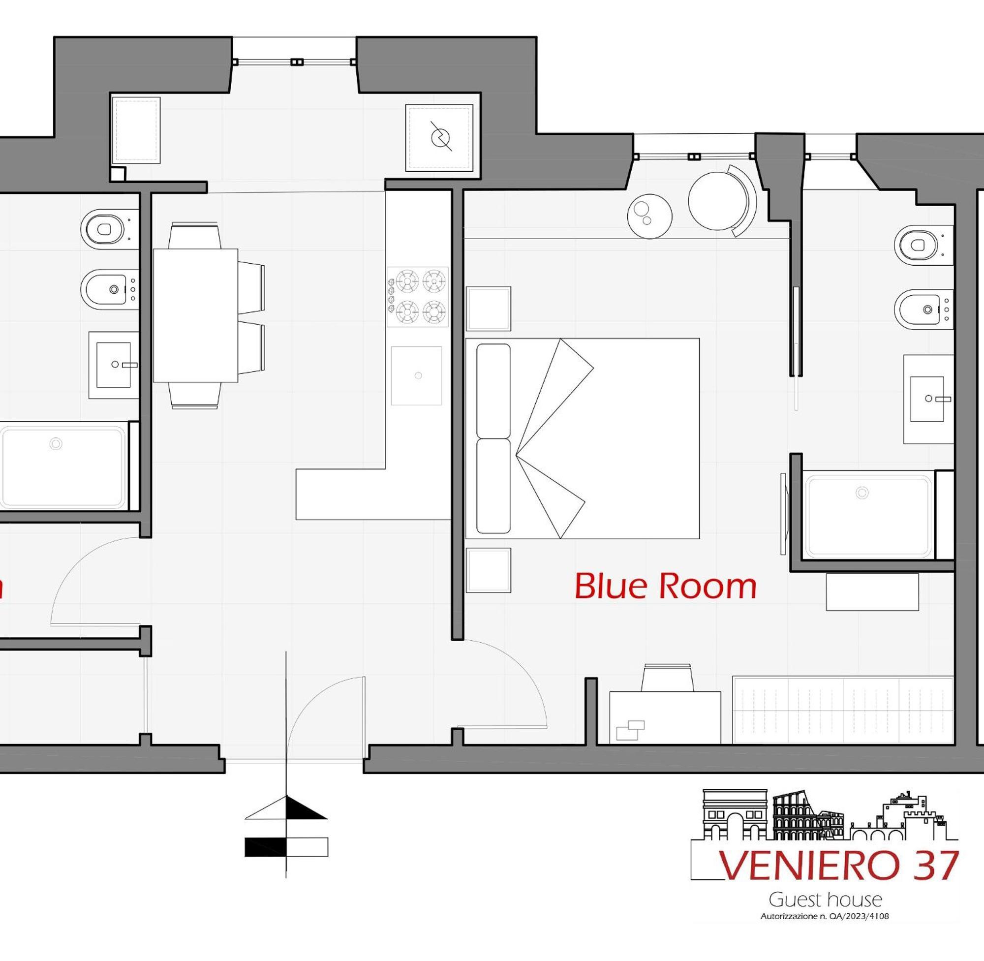 Veniero37 Guest House Rome Bagian luar foto